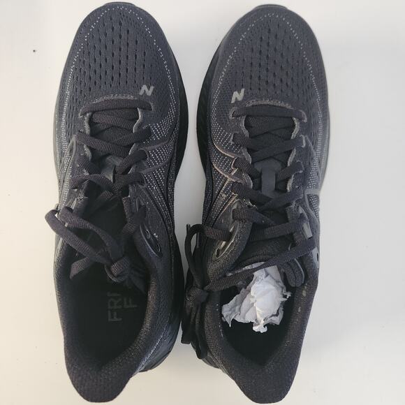 New Balance Women's Fresh Foam X 860 V13, Black/Lead/Black Metallic, 8.5 - Picture 6 of 8